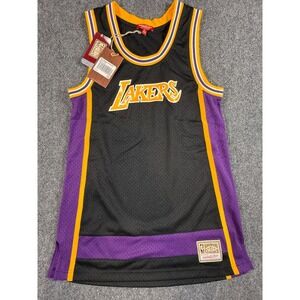 Los Angeles Lakers Shirt Womens Small Mitchell Ness NBA Oversize Tank Jersey
